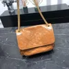 Klasik Stil Renkli Moda Kadın Orijinal Deri Çantalar Kadın Omuz Leydi Çanta Kadınları Messenger Çantası 633151 633158 49237T