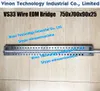 VS33 Wire EDM Bridge Części L = 750x700x90x22 + 5Lmm, precyzyjne drut-most 750Lmm (stal nierdzewna) EDM- Jig-Narzędzia-Bridge dla maszyny Wireedm