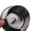 Vietnam Style Coffee Filter Mug Cup Jug Stainless Steel Metal Vietnamese Coffee Drip Cup Filter Maker Strainer Cool Perfect 210712