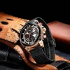 RICOMPENSA Militare Sport Moda Uomo Orologio al quarzo di lusso di alta qualità con orologio in acciaio inossidabile Include scatola