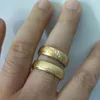 Wedding Rings Paar voor mannen en vrouwen Lover's Alliance Male Vrouw Groothandel Saoedi -Arabië Golden Ring Prijs