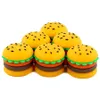 5ml silicone hamburger container Packing Bottles Nonstick Storage Box for Oil Wax Jar Dab