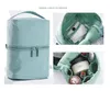 Multifunctional storage makeup bag Portable travel cylinder hand wash bag five color folding Cosmetic bags