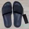 Högkvalitativa Luxurys Designers Kvinnor Sandaler Mode Sex Färger Blå Vit Röd Svart Guld Silvery Flip Flip Flops Män Slide 2021 US 7-12