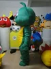 Festival Dres Disfraces de mascota de dinosaurio verde Carnaval Regalos de Halloween Unisex Adultos Juegos de fiesta de lujo Traje Celebración navideña Trajes de personajes de dibujos animados