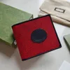 Высококачественный 2021 Red Designers Короткие кошельки для женщин для женщин настоящий кожаный ПВХ Владелец кредитных карт Мужчины кошельки жены с BO220U