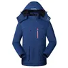 Men's Jackets Men Winter Intelligent Heating Jacket USB Charging Heated Coat Outdoor Fleece Female Windproof Climbing Clothes