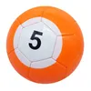 3# 7 Zoll aufblasbarer Snook-Fußball-Partybevorzugung 16 Stück Billard-Snooker-Fußball für Snookball-Spiel im Freien Geschenk DH9478