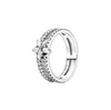 Bague en argent Sterling S925, or rose, cendrillon brillant, cœur élégant, anneaux de mariage, taille 6-10267W