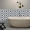 Duvar Çıkartmaları 3D Üç Boyutlu Çini Banyo Mutfak Duvar Kağıdı Su Geçirmez Kendinden Yapışkanlı DIY Ev Dekorasyon Çıkartmaları