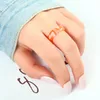 2022 Ny fruktmönsterharts Acrylic Chunky Ring för kvinnor Färgglada Ringar Smycken Gifts
