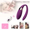 YEAIN Wireless Vibrator Adult Toys For Couples USB Rechargeable Dildo G Spot U Silicone Stimulator Vibrators Sex Toy For Woman8826123
