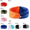 Kvinnor Turban Headbands Plain Twist Stretch Hairband Sport Yoga Headwrap Spa Head Band Hair Tillbehör 20 Design Valfritt