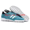 Chuteiras masculinas originais 2021 copa MUNDIAL TF TURF GOAL INDOOR chuteiras Team Astro Craft scarpe calcio preto/branco