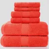 Conjunto de toalhas de banho de luxo, 2 grandes s, 2 mãos S, e 2 washcloths, algodão altamente absorvente quarto s chuveiro 210728