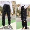 Модная уличная одежда Брюки-карго с эластичной резинкой на талии Бегуны Harajuku BF Свободные повседневные брюки Haren Плюс Размер 3XL 210428