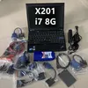 X201 I7 8Gラップトップの準備ができているNexiq USBリンクトラック診断スキャナーのために