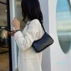 Cross Body Vintage Hobe Small Shoulder Bag Subaxillary Bags Female Retro Handbag Solid Color Women Purses Trendy Phone Pouch