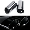 Manifold & Parts 2pcs Titanium Black Muffler Exhaust Tail Pipe Tip For E90 E92 325 325i 328i