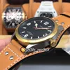 Designer Watches 41mm Ranger M79910-0012 79910 Black Dial Automatic Mens Watch Tone Rose Gold Steel Case Leather Strap HWTD discount