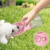 Pet Dog Gato Garrafa de Água Portátil Tigelas Alimentadores para Pequenos Grandes Grandes Cães De Vazamento Prova Cães Ao Ar Livre BOWSL PETS PRODUTOS WLL471