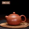 Dragon Blood Sand Shisha Teiera Yixing Pure Hand Handmade Chinese Kongfu Tea Set 225ml Home Decora di alta qualità 210813