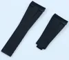 Uhrenarmbänder, 22 mm, bunt, gebogenes Ende, Silikon-Gummi-Armband für Rollenarmband, D-Blau, 126660, Armband, Tools243D