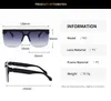 2021 Flip Punk Fashion Sunglasses Trend Frameless Printed outdoors Glasses unisex