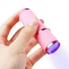 Tragbare Mini UV 9 LED Nagel Trockner Aushärtung Lampe Taschenlampe Taschenlampe für Gel Nägel Polnischen Kunst Licht Lampen Werkzeugmaschinen