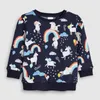 Little Maven 27Years Autumn Rainbow Embroidery Toddler Kids Baby Girl Sweatshirt Children039S Little Clothing For Girl039s 4732693