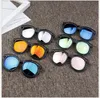 Wholesale Boy Girl Cute Round Shape Fashion transparent Sunglasses Children Vintage Sunglasses UV Protection Classic Kids Eyewear