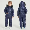 Children Winter Clothing Set Baby Boy Girl Ski Suit Children Parka Coat Baby Snowsuit Jacket for Girls Kids Clothes 1-4 Years H0909