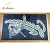 Milb Greensboro Grasshoppers Flag 35ft 90cm150cm البوليستر لافت