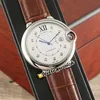 42mm WSBB0027 WSBB0026 WGBB0030 Watches Blue Dial Asian 2813 Automatic Mens Watch Steel Case Sapphire Leather Strap Watches HWCR HelloWatch
