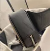 Lyxdesigners män bröstpaket äkta läder midja väskor bumbag överlägsen kvalitet väska fanny packar löpande bälte jogging påse226o