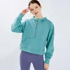 Pull semi-zipper Sweat à capuche pour femmes Mode lâche manteau de loisir Courir Fitness Yoga Casual gym gym vêtements