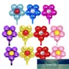 22 pouces cinq pétales fleur ronde en aluminium Film ballons anniversaire fête de mariage décoration fournitures bébé douche enfants jouets