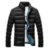 Winter Jassen Parka Mannen Herfst Winter Warm Uitloper Merk Slanke Heren Jassen Casual Windjack Gewatteerde Jassen Mannen M-6XL 201023