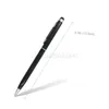 Penna stilo touch screen capacitiva universale 2 in 1 con testina in tessuto per penne per tablet per telefoni cellulari Iphone Samsung Ipad 14 colori