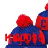 2021 BOS Baseball Beanie North American Team Side Patch Winter Wool Sport Knit Hat Skull Caps A3
