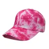 Colorful Pattern Style Cloth Trucker Fitted Hats Fashion Tie-Dye Colors Baseball Caps For Men And Women Free Size