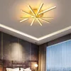 Потолочные огни гостиная освещение творческая золотая северная индивидуальность искусство простая современная атмосфера домашняя свет роскошная спальня