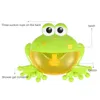 Drop Bubble Machine Crabs Frog Music Kids Bath Toy Bathtub Zeep Automatische Maker Baby Badkamer voor kinderen 210712