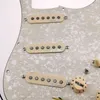 Captadores de guitarra elétrica WVS 60's Alnico5 SSS Single Coil captadores de guitarra David Gilmour tipo 7-Way pickguard totalmente carregado