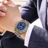 Erkek İzle Üst Lüks Marka Yaratıcı Kuvars Saatler Goldenhour Erkekler Paslanmaz Çelik Watch Band Büyük Spor Saati Relogio Masculino 210517