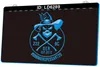 LD6289 Proud Member And Scout 222 BC Ger 3D Engraving LED Light Sign Wholesale Retail