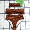 الزهور Hipster Bikinis مجموعة أعلى جودة مصممة للسيدات مبطنة للسيدات الساحرة الساحرة ضمادة الفاخرة الاستحمام Wear2657