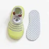 baby cartoon dier zachte rubberen zool schoenen babyjongen schoenen sokken voor lente zomer 210326