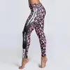 Legginsy damskie 2022 Seksowne trening damski Wysoki Elastyczne wyrzuty Leggins S-3xl Oddychający nogami fitness dla kobiet spodni