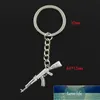 Keychain 44x15mm Machine Gun Assault Rifle AK-47 Pendants DIY Män Smycken Bil Nyckelring Ringhållare Souvenir för Presentfabrik Pris Expert Design Kvalitet Senaste Style